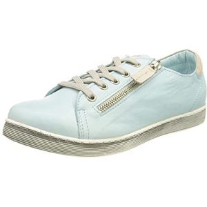 Andrea Conti 0347893 Sneakers voor dames, H Blauw Zilver Grijs, 37 EU