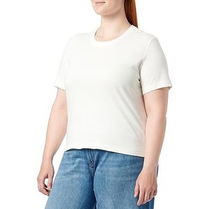s.Oliver T-shirt voor dames, korte mouwen, wit, maat 44, wit, 44