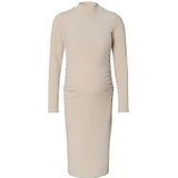 Noppies Dames Aima Rib Dress Ls jurk, licht zand., L