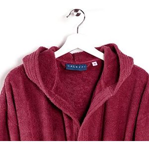 Caleffi Badjas van katoen Bordeaux Ocean - 6111