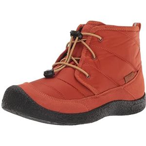 KEEN Howser 2 Chukka laarzen voor kinderen, waterdicht, Potters Klei Zwart, 32/33 EU