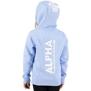 Alpha Industries Hoody met rugprint voor kinderen Hooded Sweat Light Blue