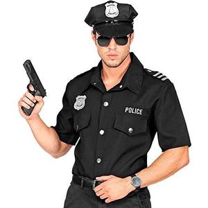 Widmann - Kostuumhemd politieagent, shirt, politieofficer, carnaval, themafeest