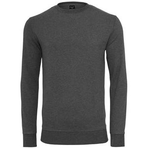 Mister Tee Herentrui, 100% katoen, antraciet, S, Houtskool, S