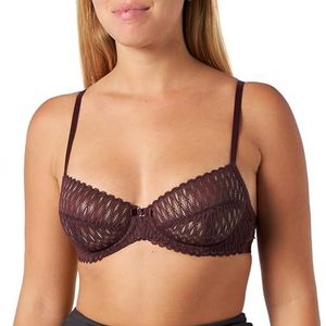 Triumph Dames Aura Spotlight Conscious W Bra, merlot, 75C