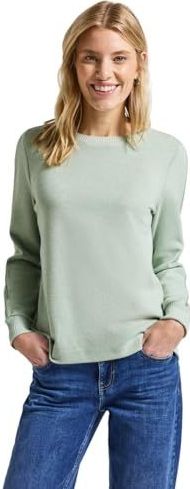STREET ONE - LTD QR Cosy Shirt - Gebreide Trui - Serene Green