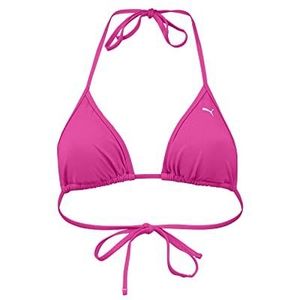 PUMA Dames Triangle Bikini Top, neon pink, S, neonroze, S