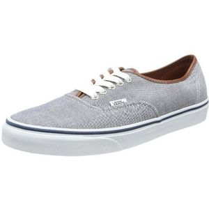 Vans Uniseks volwassenen U Authentic (Oxford/Leather skateboardschoenen, grijs Oxford leer, 40 EU