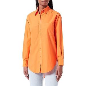 BOSS Dames C_Bostucci Blouse, Open Orange850, 32