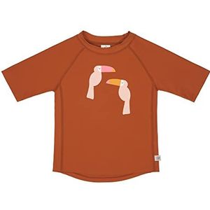 Lässig Toucan Rust Badpak met korte mouwen, uniseks, voor kinderen, 3-6 maanden (62/68)