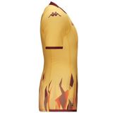 Kappa - Metz Kombat Pro - Voetbalshirt - Wit en Granaat