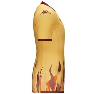 Kappa - Metz Kombat Pro - Voetbalshirt - Wit en Granaat