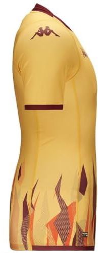 Kappa - Metz Kombat Pro - Voetbalshirt - Wit en Granaat