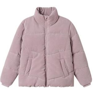 NAME IT Meisjes Nkfmelina Puffer Jacket, Mauve Shadows, Numeric_128, Mauve Shadows, numeric_128