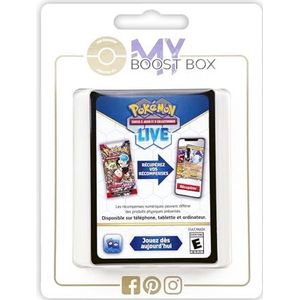 Myboost X Pokémon LIVE App - Scarlet & Violet - Box van 15 Pokémon Live App Booster + 2 speciale codes aangeboden