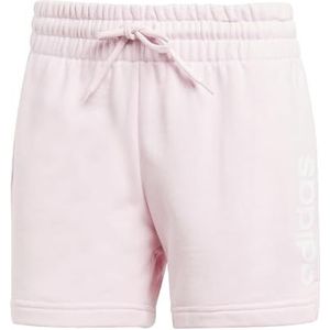 adidas Casual Shorts voor dames, Helder Roze/Wit, L