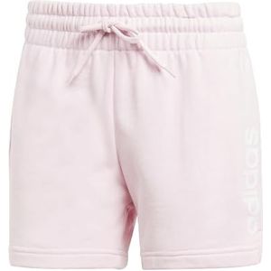 adidas Casual Shorts voor dames, Helder Roze/Wit, S