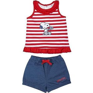 Cerdá Babyset voor de zomer, Snoopy - T-shirt + broek van katoen.