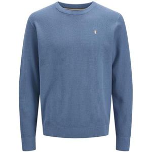 Jack & Jones Jprblurony Knit Crew Neck, Coronet Blue, XS