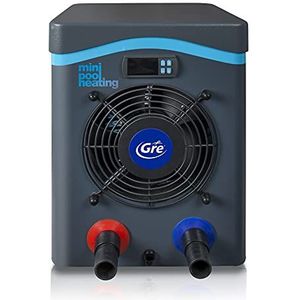 Gre HPM20 Mini warmtepomp voor bovengrondse zwembaden tot 20 m3 Grijs