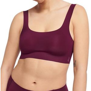 Sloggi Zero Feel 2.0 damestop, bordeauxrood (claret), XS