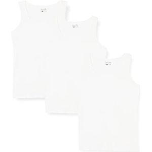 Berydale Dames Tanktop, mouwloos, Wit, set van 3, L