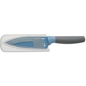 Koksmes met kruidenstripper 14 cm, Blauw - Roestvrij staal - BergHOFF|Leo Line