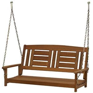 Furinno Tioman Hardwood Swing and Stand 2-Seater without Frame naturel
