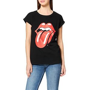 Rolling Stones Tongue Tee T-shirt voor dames, met print van het bandlogo