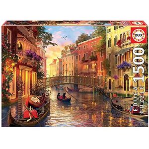 Educa Borrás 17124 Sunset in Venice 1500 Piece Puzzle