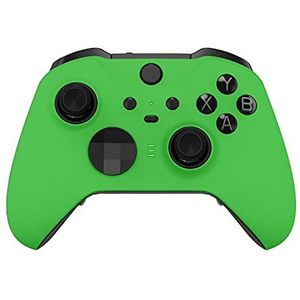 eXtremeRate Voorste Schaal Cover voor Xbox One Elite Series 2 (Model 1797),Shell Case &Accent Rings Vervanging voor Xbox Elite Series 2 Wireless Core Controller-Groen