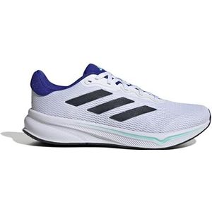 adidas Heren Response Runner Shoes, ftwr white/aurora ink/flash aqua, 44 2/3 EU