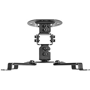 AISENS Universele houder, draaibaar, kantelbaar, voor projector, 13,5 kg, zwart
