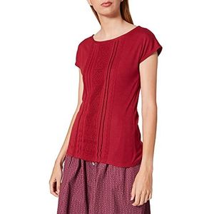BERWIN & WOLFF TRACHT FOLKLORE LANDHAUS T-shirt voor dames, donkerrood, 40