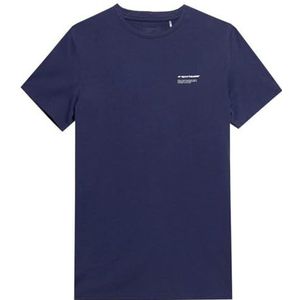 4F T-shirt M300, marineblauw, maat M voor heren, marineblauw, M