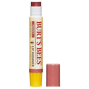 Burt's Bees 500230 Tinted Lip Shimmer Peony (lipgloss, voor glanzende afwerking, met pepermuntsmaak, verzorging, natuurlijke ingrediënten)