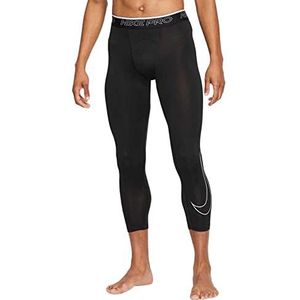 Nike leggings voor heren, zwart/wit, 3XL