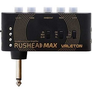 VALETON Rushead Max RH-100 Mini versterker USB oplaadbaar draagbare broekzak gitaar hoofdversterker slaapkamer multieffecten
