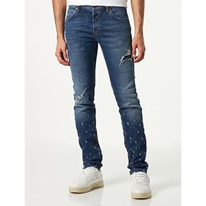 Just Cavalli Herenbroek met 5 zakken jeans, 470 indigo, 30