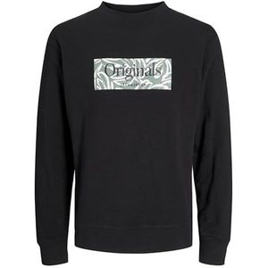 Jack & Jones - Lafayette Branding - Sweatshirt - Relaxed Fit - Ronde Hals - 100% Katoen