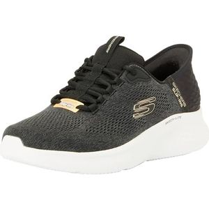 Skechers Skech-lite Pro heren Sneaker, Zwarte Mesh Grijze Trim, 40 EU