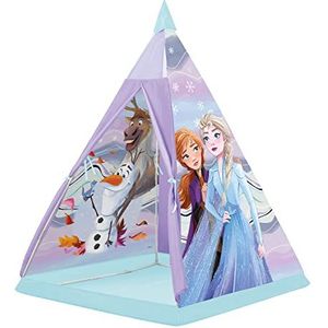 John WE Care speeltent origineel rPET tipi The Ice Queen met plastic stokken