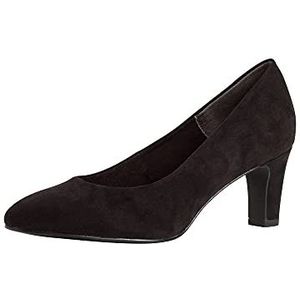 Tamaris Klassieke pumps voor dames, hakschoenen, Touch-it-voetbed, zwart 001, 36 EU