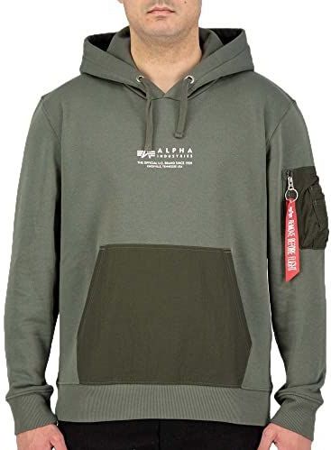 Alpha Industries Nylon Pocket Hoodie