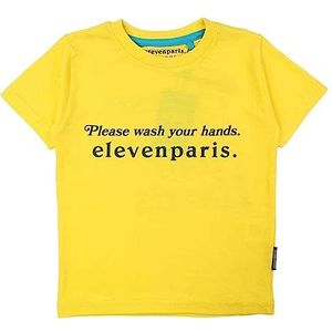Eleven Paris T-shirt, Geel, 12 Jaren