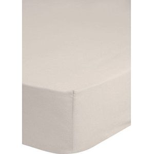 Emotion Hoeslaken, strijkvrij, 90 x 220 cm, zandkleurig, 0220.06.43, beige, 90 x 220