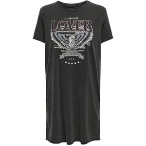 ONLY Onllucy Life Dress S/S JRS Noos, zwart, XXS