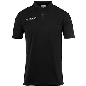 uhlsport Heren Essential Polo shirt, zwart, 140, zwart