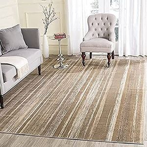 Safavieh Sierra Vintage geïnspireerd tapijt, geweven zachte viscose tapijt in mousse, 160 X 230 cm