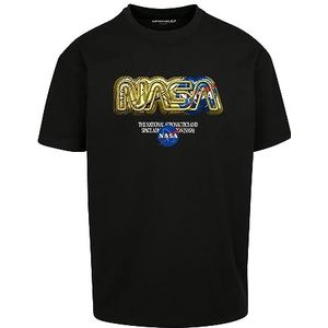 Mister Tee Unisex T-shirt NASA HQ Oversize Tee Black S, zwart, S